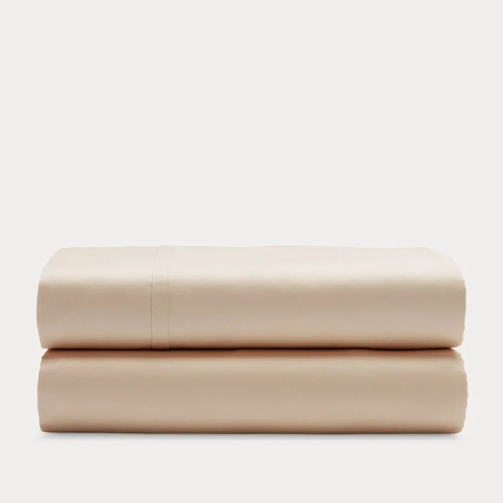 Lauren Ralph Lauren Spencer 475 TC Cotton Sateen 4 pc Sheet Set + 2 Euro Shams